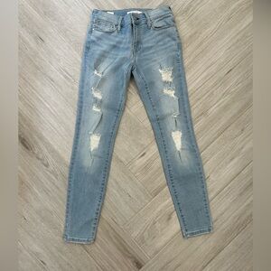 Pacsun Women's 23 Short Perfect Fit Jeggings Distressed